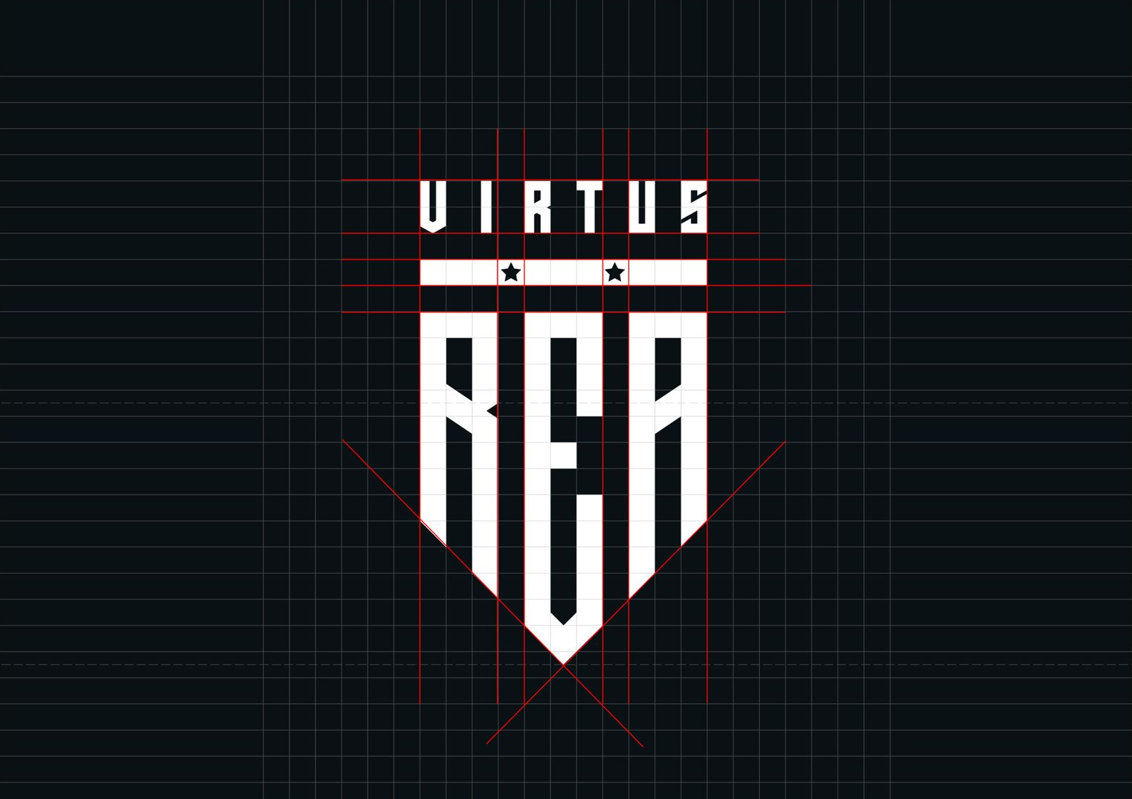 Costruzione Logo Virtus REA